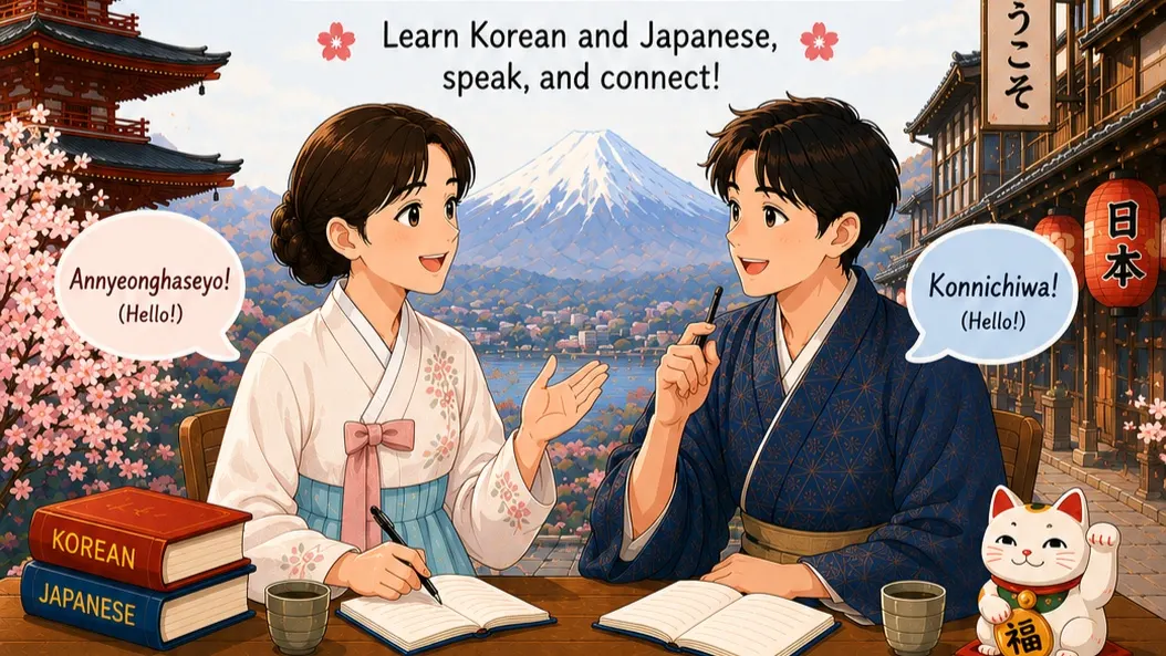 Korean & Japanese Language Exchange