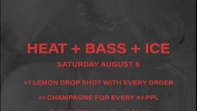 Heat + Bass + Ice at Luke's Seomyeon