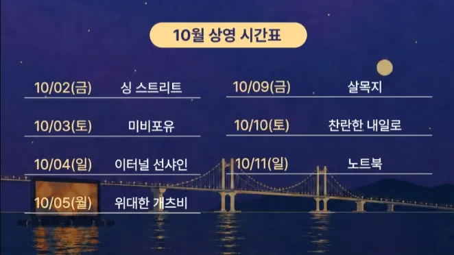 Millak Ocean Cinema: October Screenings