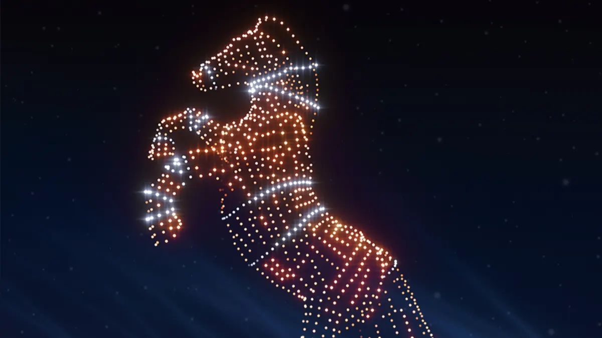 The Legend of Troy: Gwangalli M Drone Light Show
