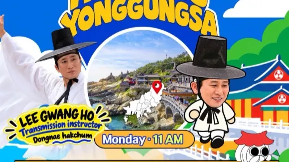 BUSAN OPEN SALON: Dongnae Crane Dance at Haedong Yonggungsa