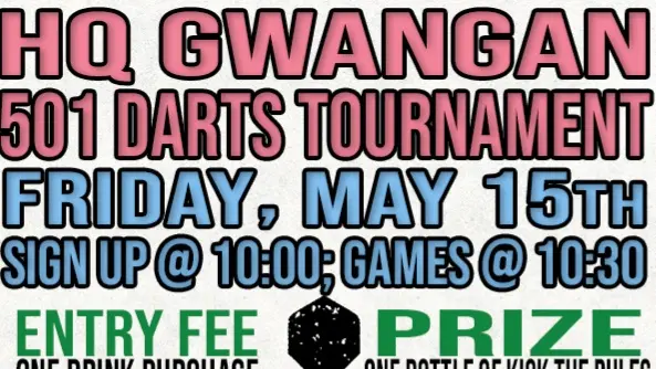 501 Darts Tournament