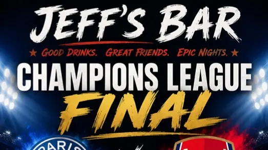 Jeff's Bar: Champion League Final Viewing