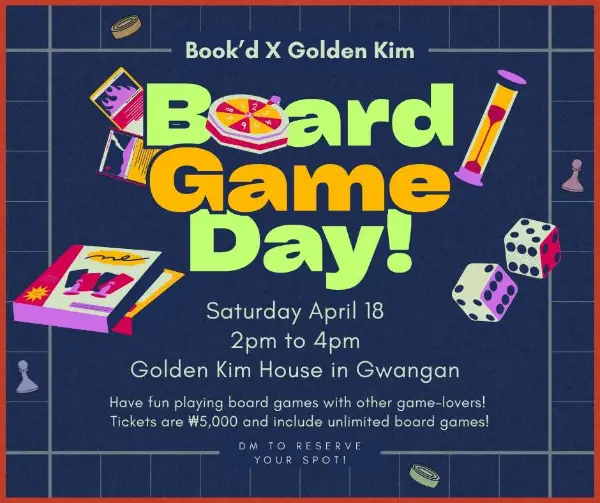 Board Game Day - Book'd