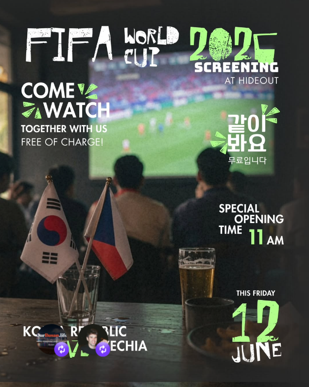 FIFA World Cup 2026 Screening at Hideout, full event poster