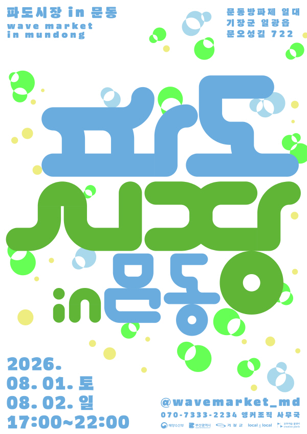 Wave Market in Mundong, full event poster