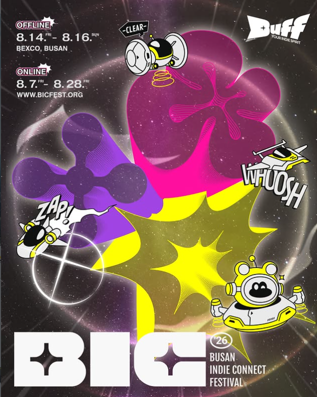 Busan Indie Connect Festival 2026, full event poster