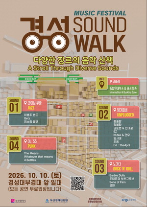 2026 Kyungsung Sound Walk, full event poster