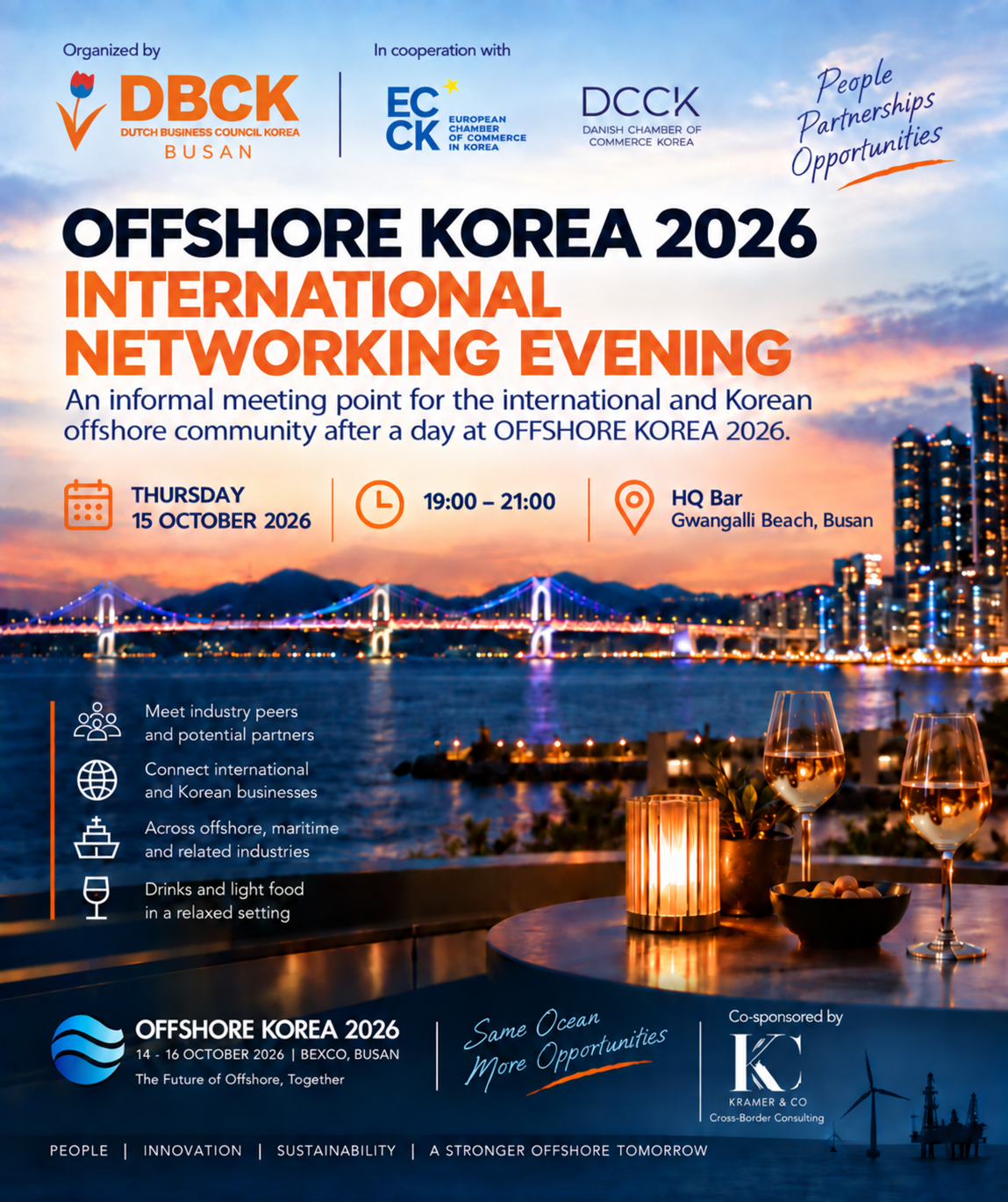 Offshore Korea 2026 International Networking Evening