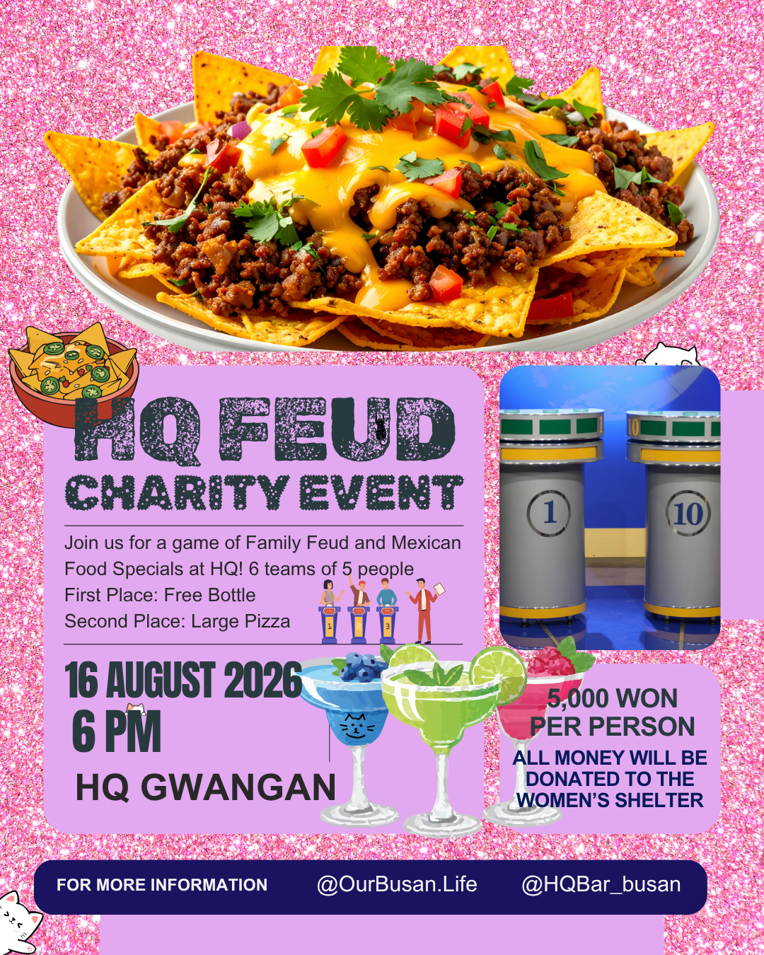 HQ Feud, full event poster